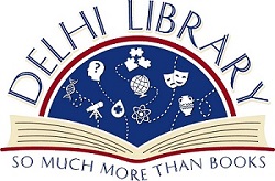 Delhi Public Library logo